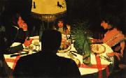 Felix Vallotton Dinner oil on canvas
